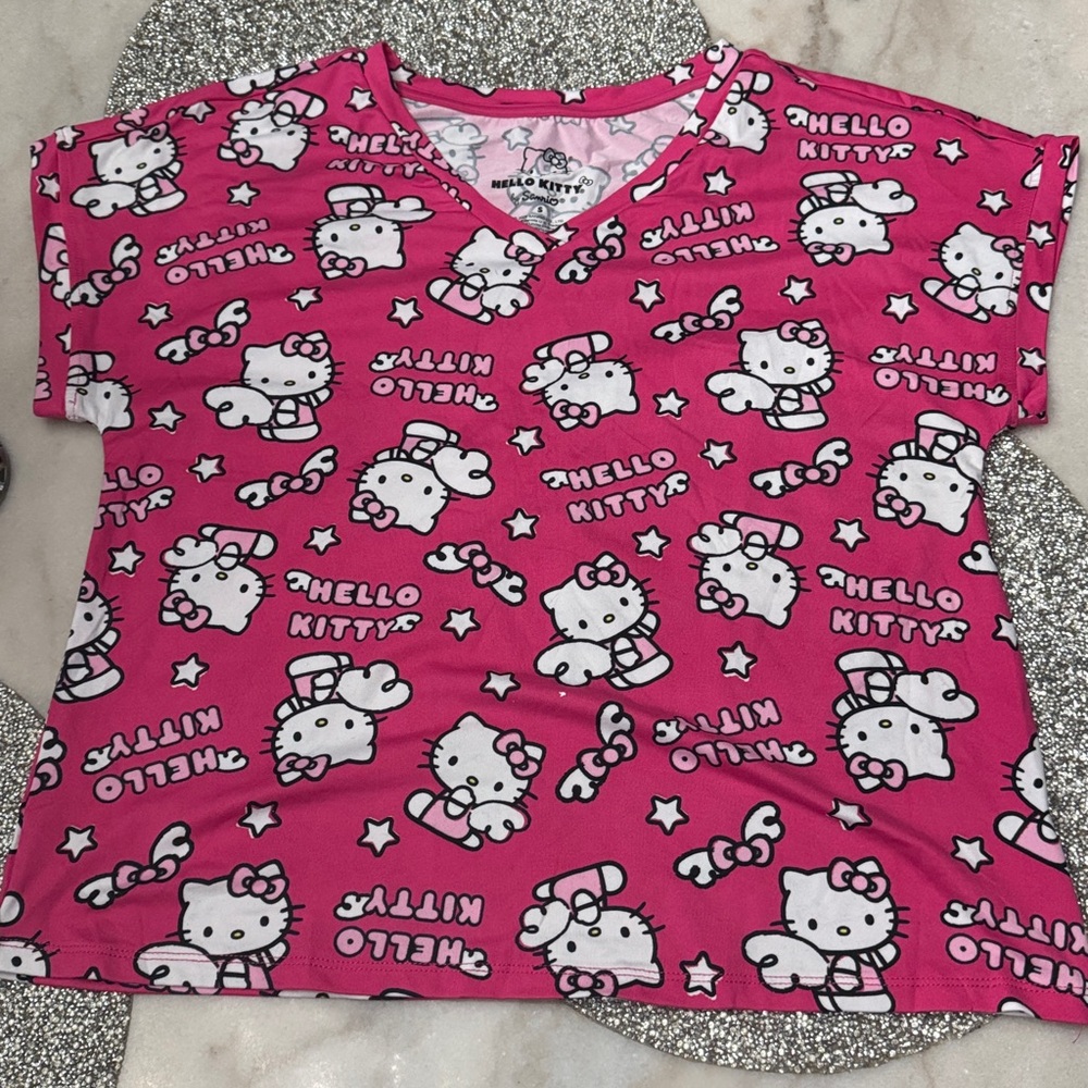 Hello kitty pajama set small
